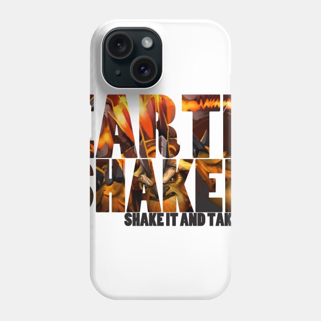 Earthshaker T-Shirt Phone Case by pugkung0073