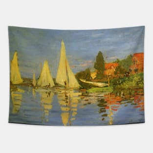 Regatta at Argenteuil by Claude Monet Tapestry