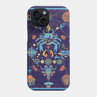 Cartography Ocean Exploration Phone Case