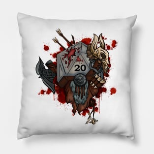 D&Dice; Barbarian Pillow