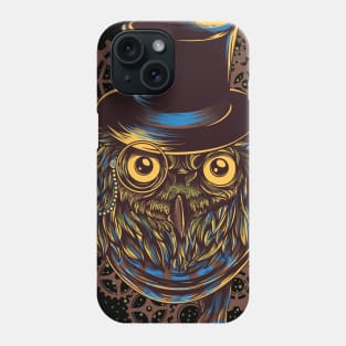 Steampunk Owl Phone Case