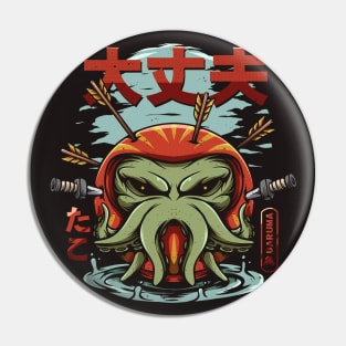 Monsters Daruma Pin