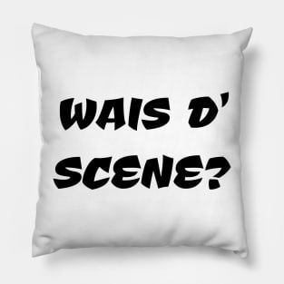 WAIS D SCENE - IN BLACK - CARNIVAL CARIBANA TRINI PARTY DJ Pillow