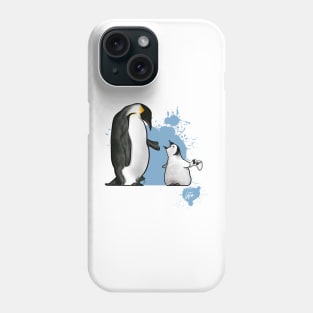 Penguin Gamer Chick Phone Case