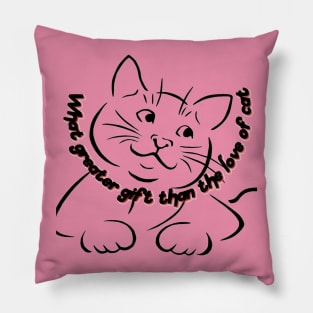 Cat lover Pillow