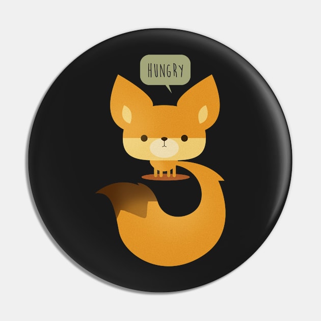 Little Furry Friends - Fox Pin by LetterQ