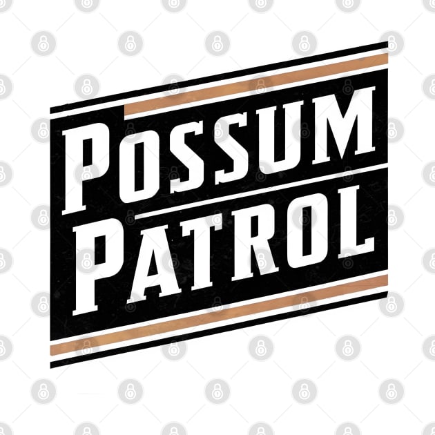 Possum Patrol Badge by FreshIdea8