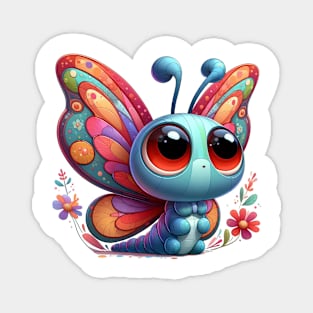 Cute Butterfly Magnet