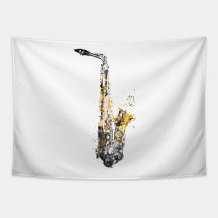 Saxophone music art #saxophone Tapestry