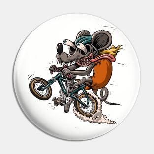 Mad Rat Cycling Gravel Bike Pin