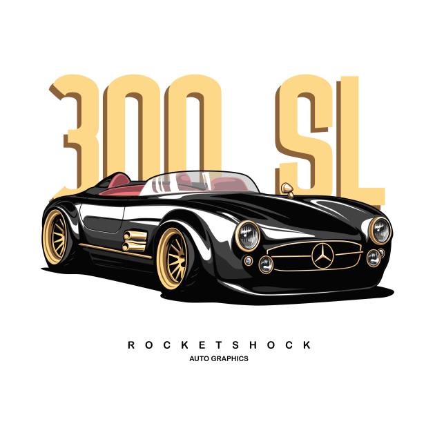 Benz 300SL GULLWING by ASAKDESIGNS