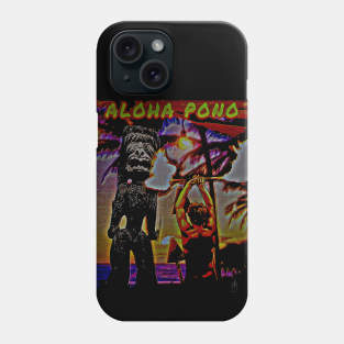 Tiki Fire Dance Phone Case