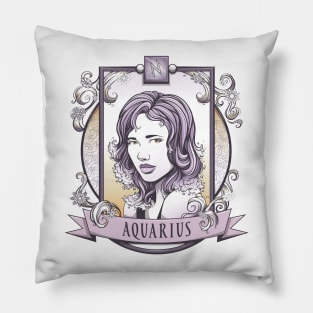 Aquarius Pillow