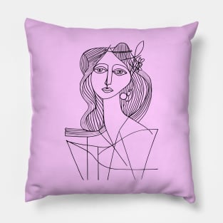 Pablo picasso's muse Pillow