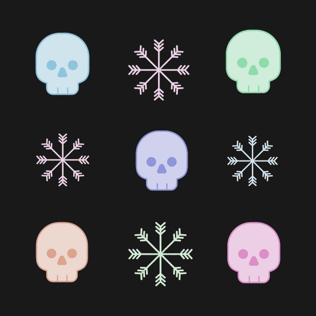 Skull Crystal Flakes by BlissingsOnBlessings