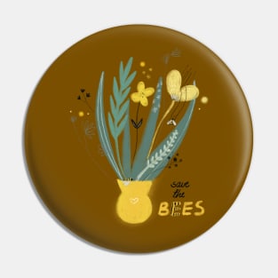 Save the bees Pin