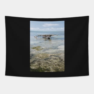 Matemwe fishing boat Tapestry