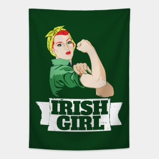 Irish Girl Tapestry