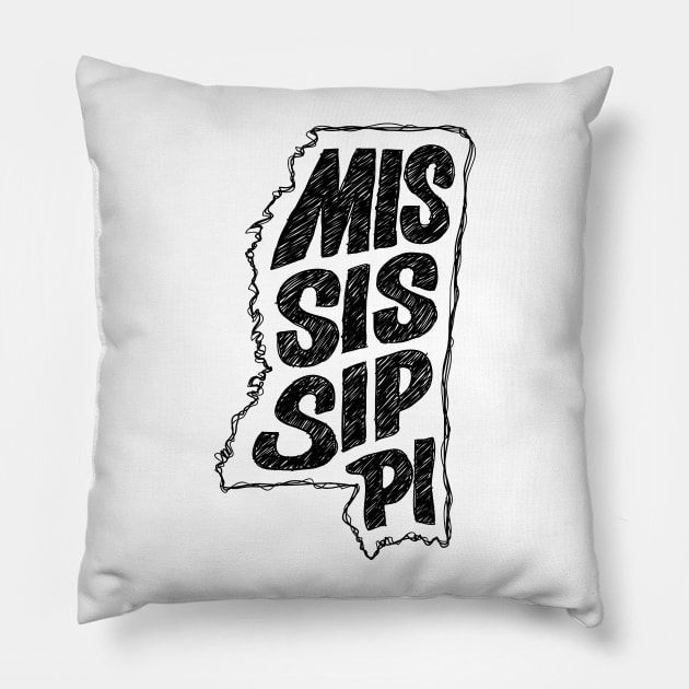 Mississippi Pillow by thefunkysoul