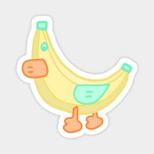 Banana Duck Magnet