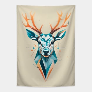 Polygonal deer Tapestry