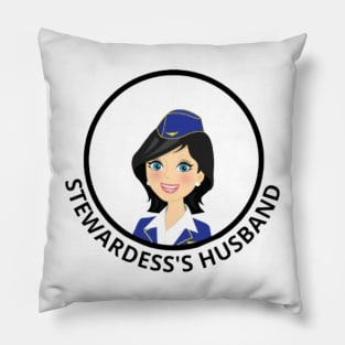 Flight attendant husband Pillow