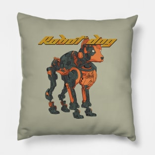 A Robot Dog #2 Pillow