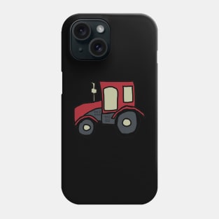 Red Farm Tractor Phone Case