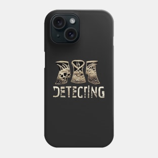 Metal Detecting logo Phone Case