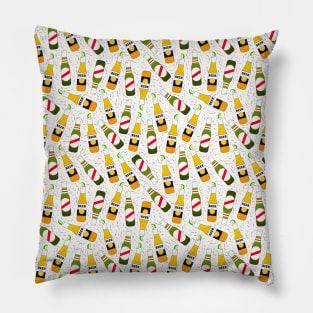 Endless Beer Bottles Pillow