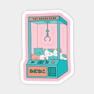 NEMUNEKO Toy Crane Game Magnet