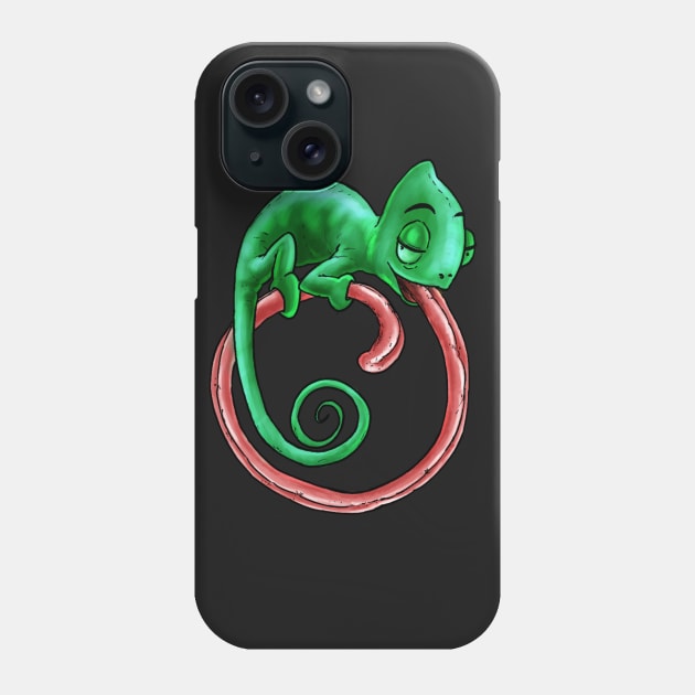Infinite Chameleon Phone Case by Schink