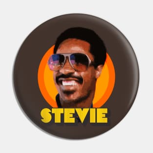 Stevie Wonder Pin