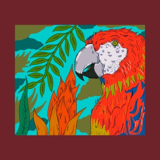 macaw parrots T-Shirt