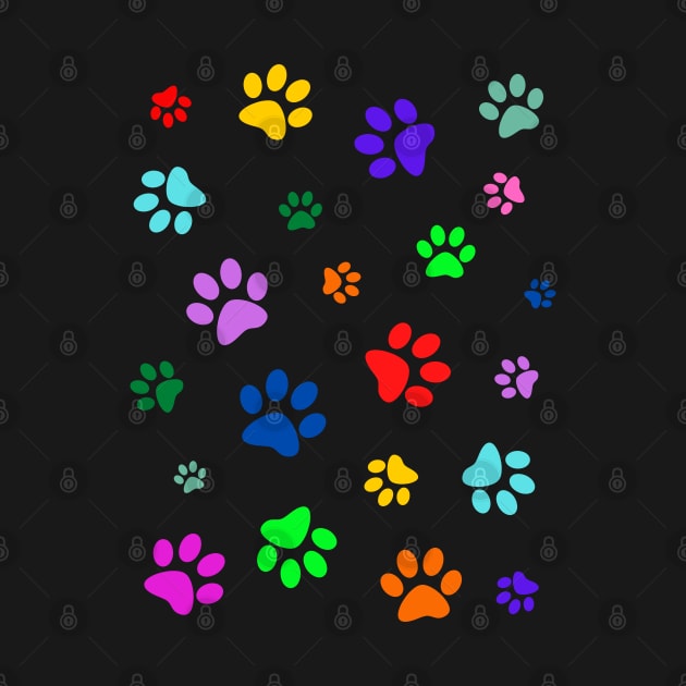 Paw Print Pattern by Rusty-Gate98