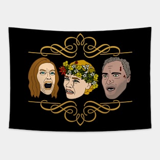 Ari Aster Characters Tapestry