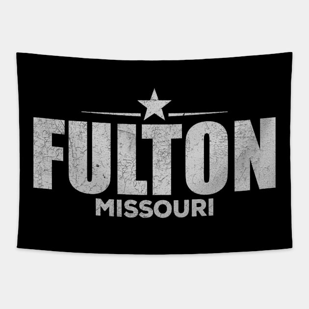 Fulton Missouri Tapestry by LocationTees