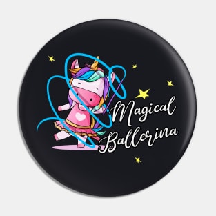 Magic Ballerina Unicorn Swing Strap Pin