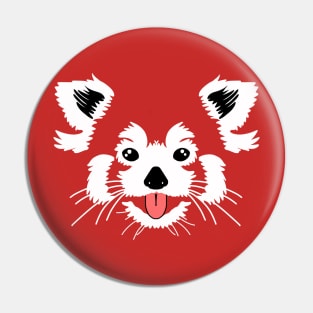 Cute Red Panda Face Pin