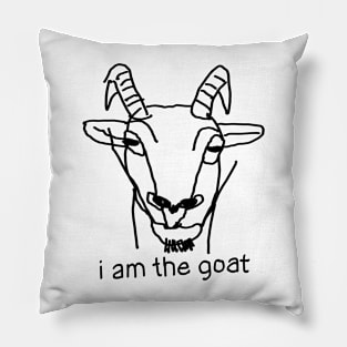 the GOAT has spoken Pillow