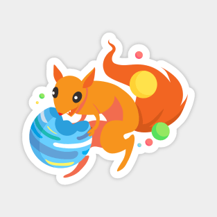 Squirrel of Doom - Eater of Worlds Magnet