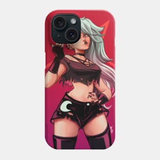 Human Loona Helluva Boss Phone Case