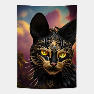 The Ancient Egyptian god of cats  Bastet Tapestry