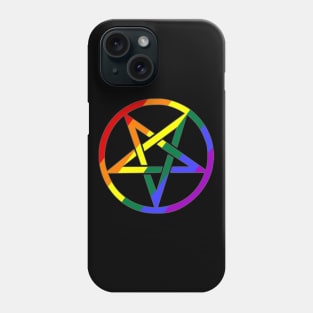 Rainbow Pentagram Phone Case