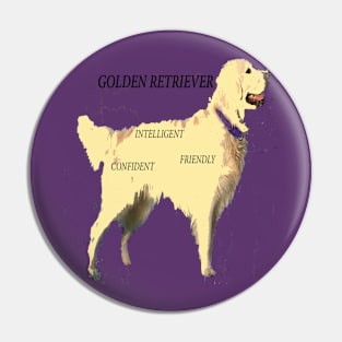 GOLDEN RETRIEVER Pin