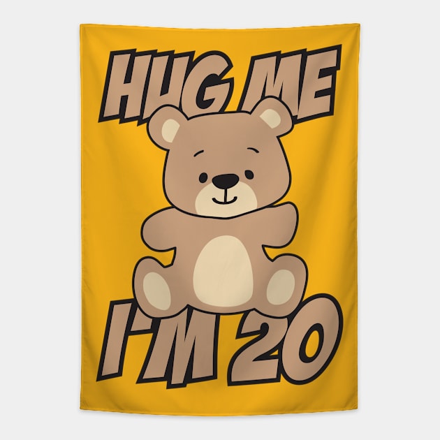 Hug me I'm 20 Tapestry by nektarinchen