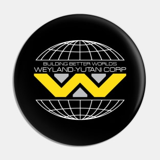 Alien Weyland Yutani Corp Logo Pin