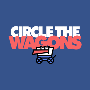 Circle the Wagons Bills Logo T-Shirt