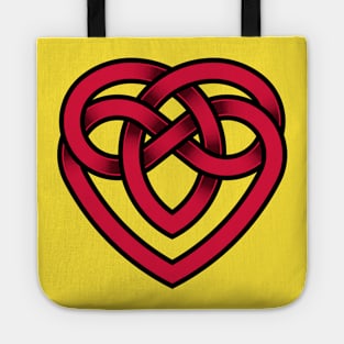 Celtic Love Heart Knot Tote