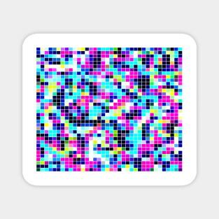 Colorful Mosaic Magnet